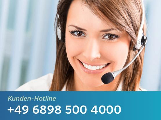 Kunden Hotline #49 6898 500 4000