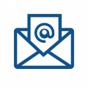 newsletter icon blau