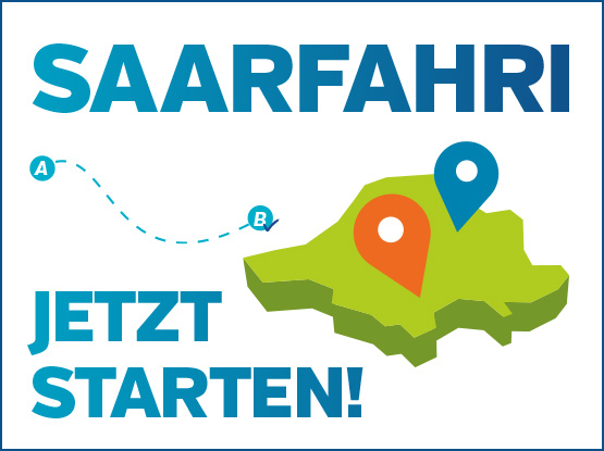 SaarVV Saarfahri Saarland Abo - Saarfahri jetzt starten Motiv